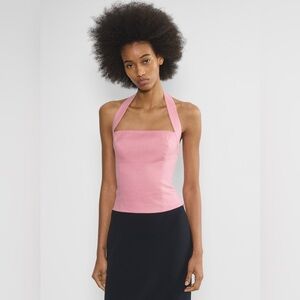 Wilfred Whisper Linen Halter Top